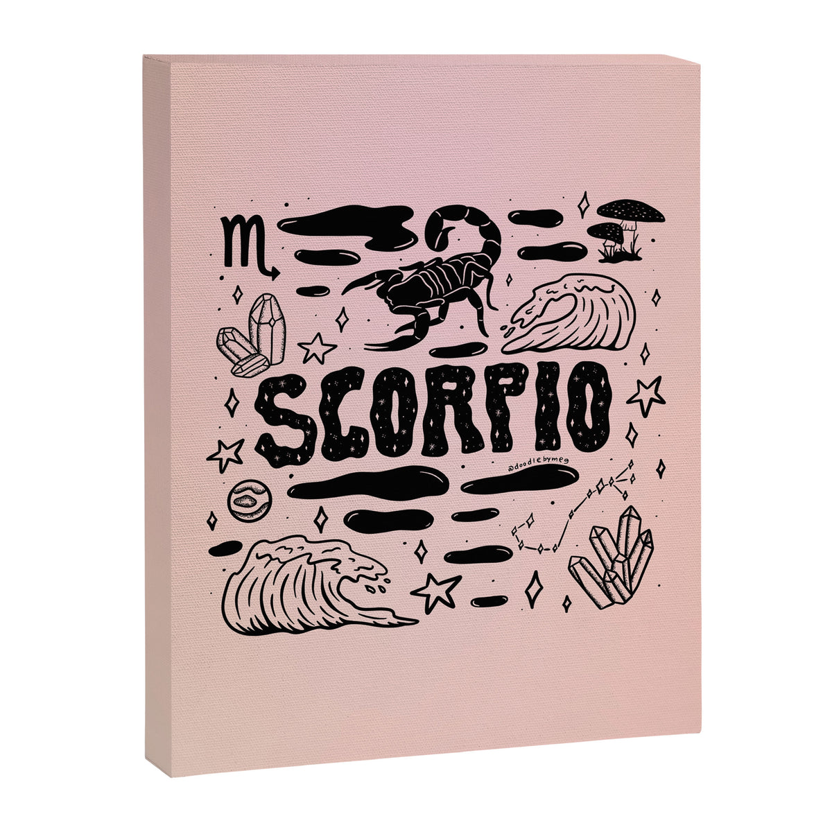 Celestial Scorpio Canvas Print Gallery Image 8
