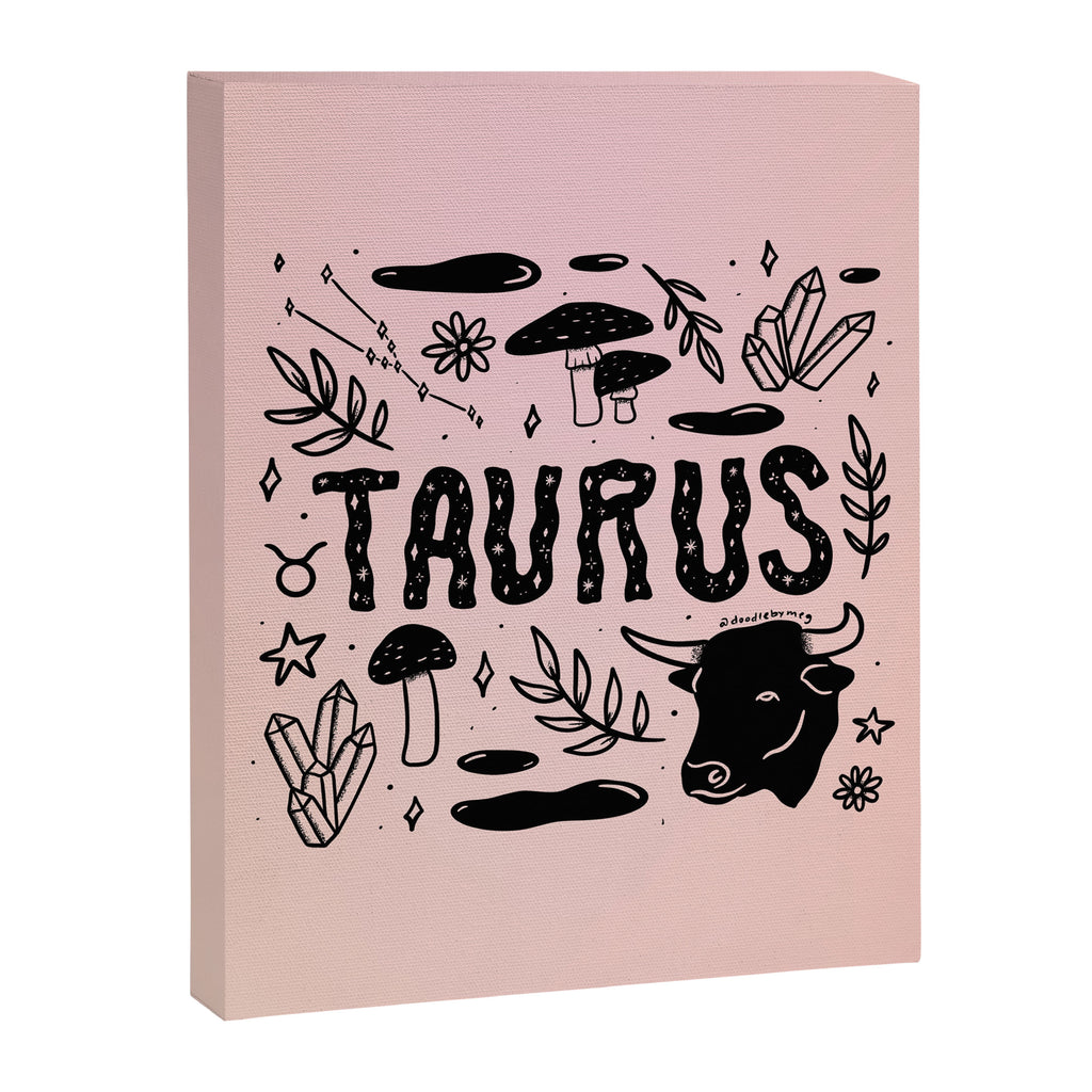 Celestial Taurus Canvas Print Gallery Image 8
