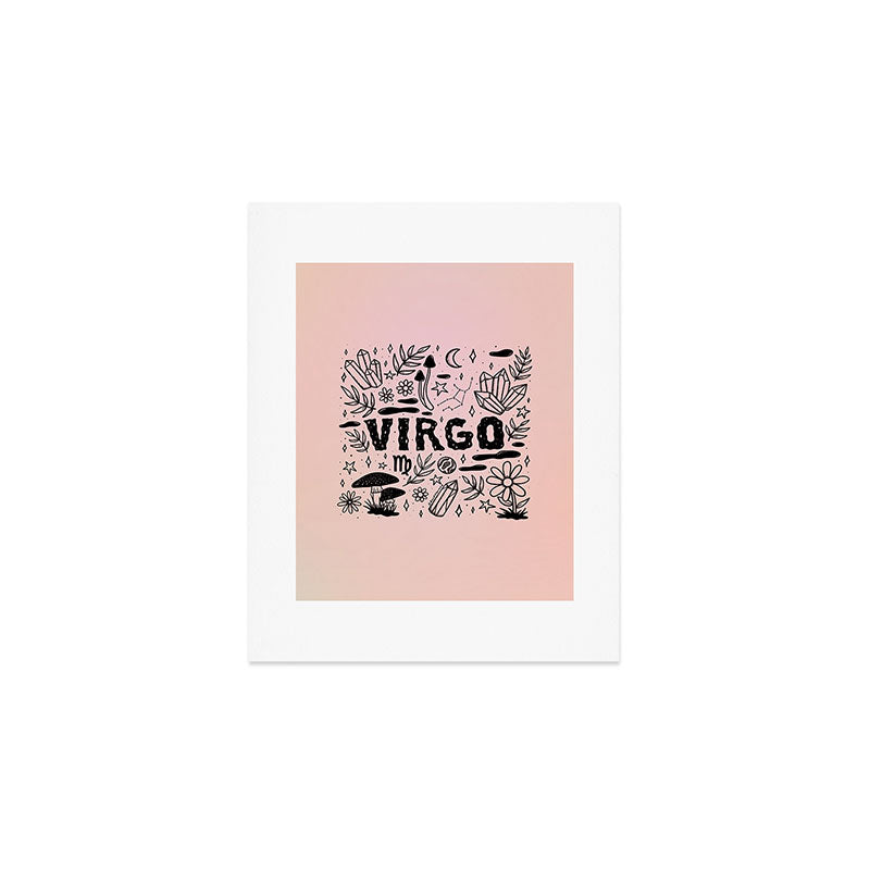 Celestial Virgo Art Print Gallery Image 1