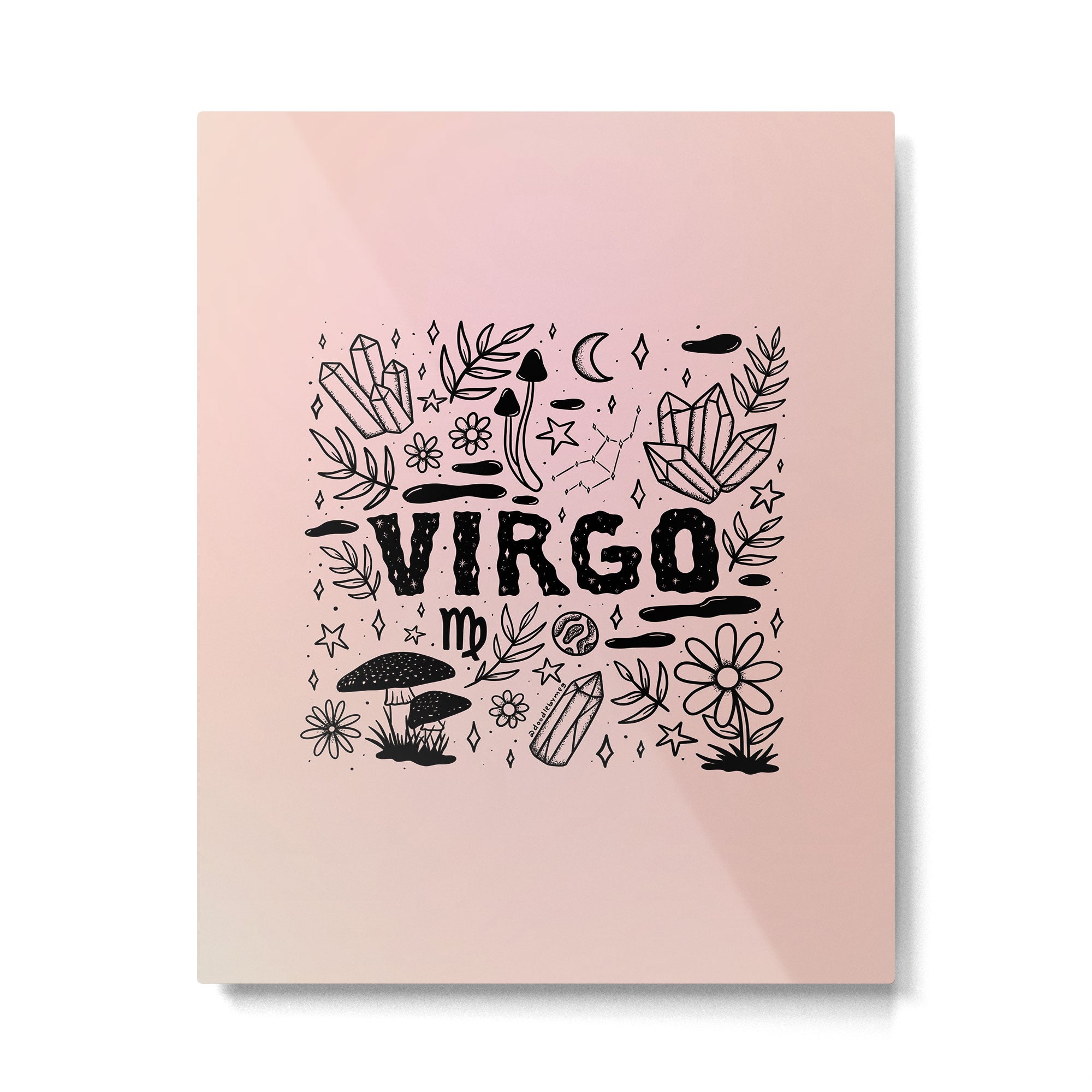 Celestial Virgo Metal Print Gallery Image 6