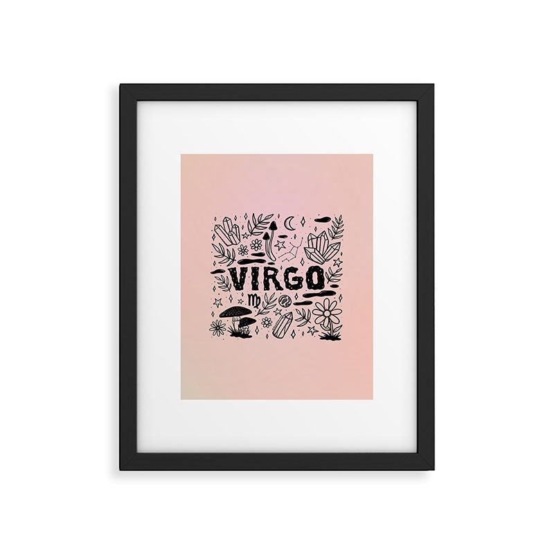 Celestial Virgo Framed Art Print Gallery Image 6