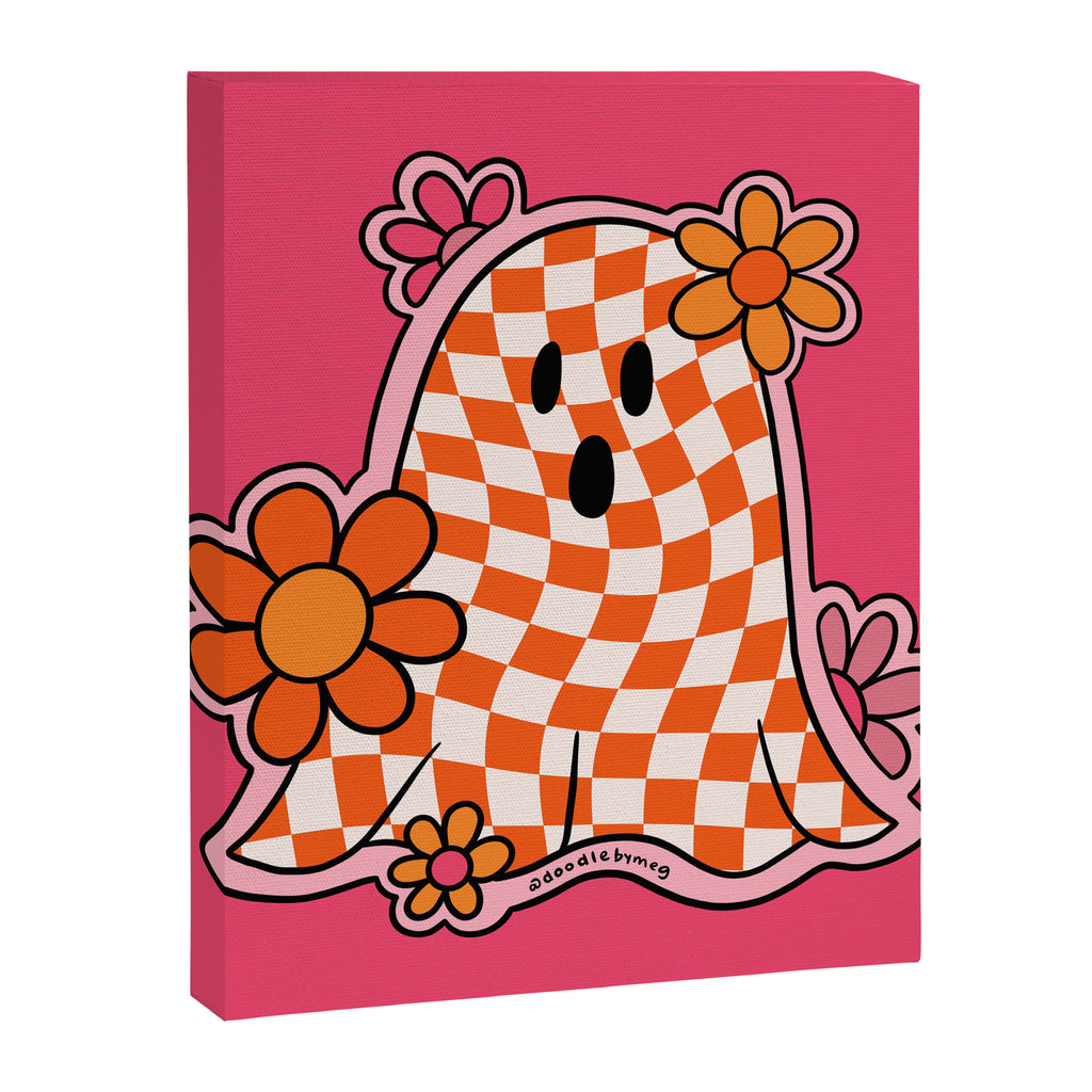 Checkerboard Ghost Canvas Print Gallery Image 8