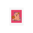 Checkerboard Ghost Art Print Gallery Image 1