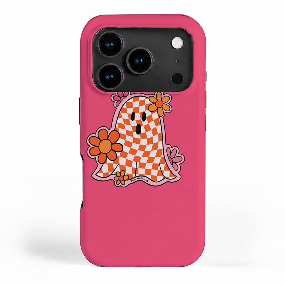 Checkerboard Ghost iPhone Case Gallery Image 1