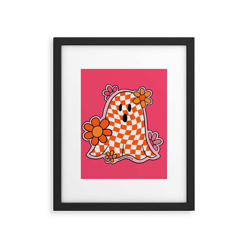 Checkerboard Ghost Framed Art Print Gallery Image 6