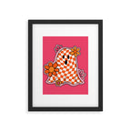 Checkerboard Ghost Framed Art Print Gallery Image 6