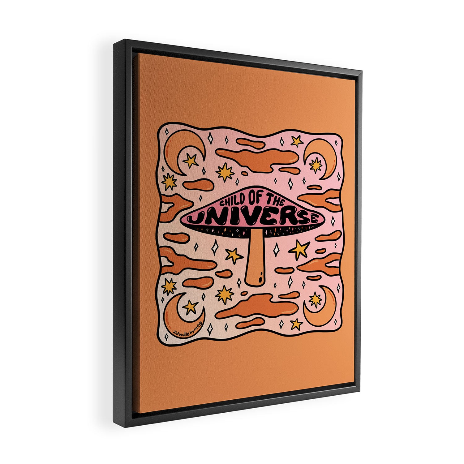 Child of the Universe Framed Canvas Print Gallery Image 2