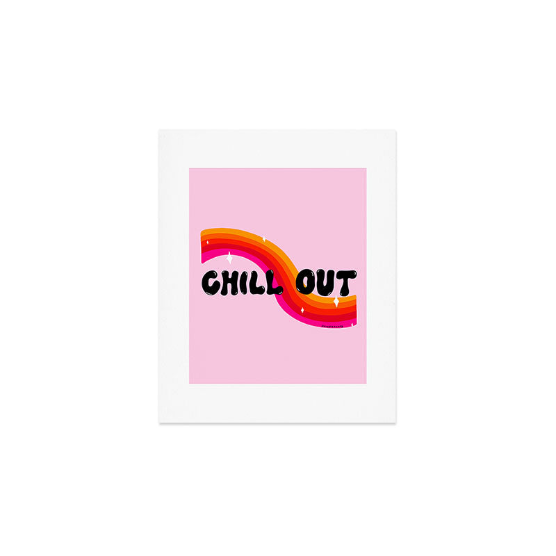 Chill Out Art Print Gallery Image 1