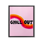 Chill Out Framed Canvas Print Gallery Image 8