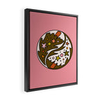 Christmas Yin Yang Framed Canvas Print Gallery Image 2