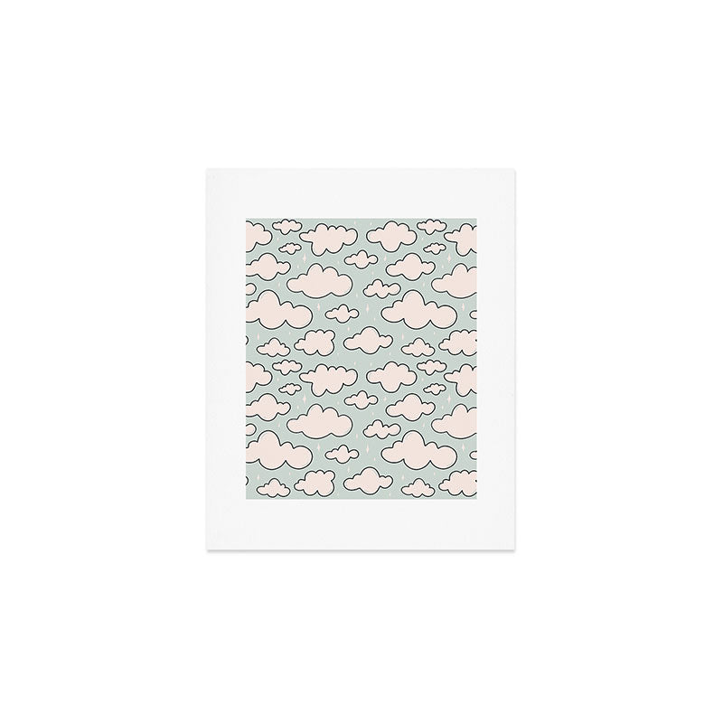 Cloud Print Art Print Gallery Image 1