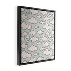 Cloud Print Framed Canvas Print Gallery Image 2