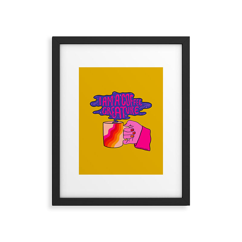 Coffee Creature Framed Art Print Gallery Image 6