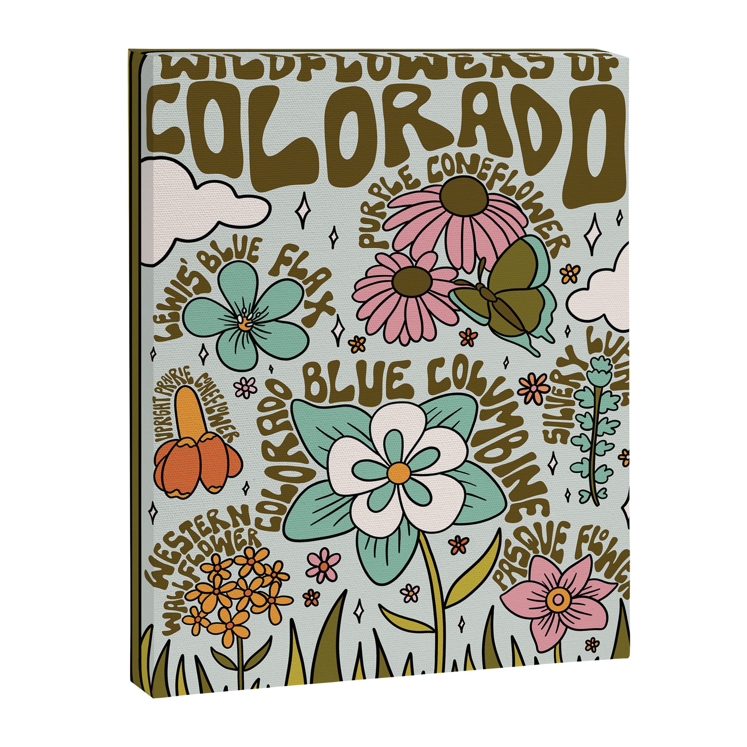 Colorado Widlflowers Canvas Print Gallery Image 8
