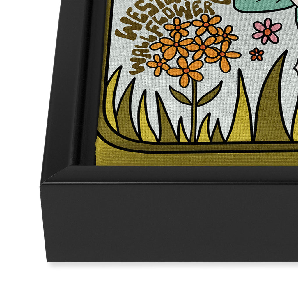 Colorado Widlflowers Framed Canvas Print Gallery Image 3
