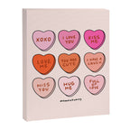 Conversation Hearts Canvas Print Gallery Image 8