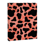 Coral Cow Print Canvas Print Gallery Image 8