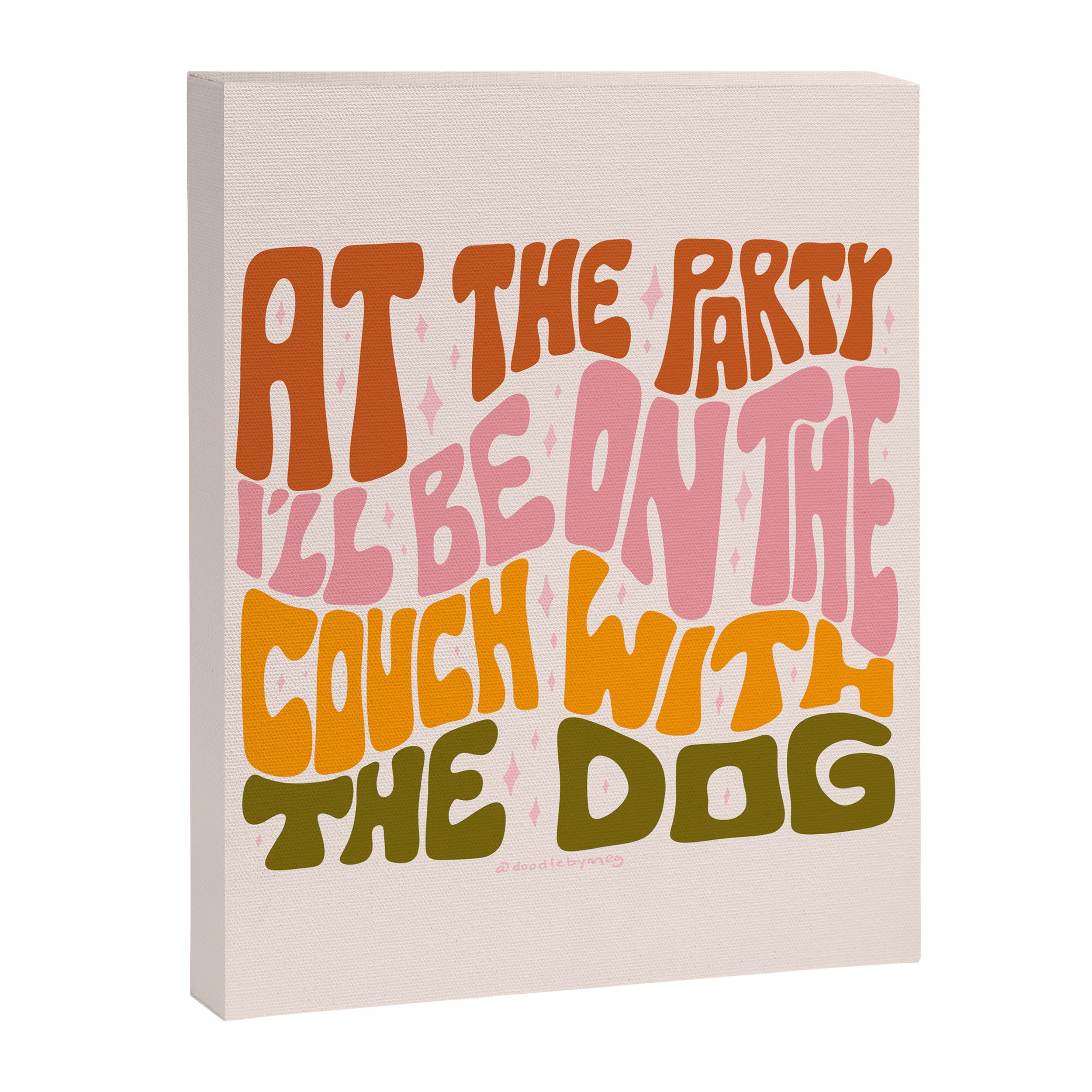 Couch With the Dog Canvas Print Gallery Image 8
