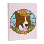 Cowboy Dog- Aussie Canvas Print Gallery Image 8