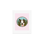 Cowboy Dog- Clover Boston Art Print Gallery Image 1