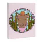 Cowboy Dog- Pitbull Canvas Print Gallery Image 8