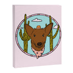 Cowboy Dog- Shepherd Canvas Print Gallery Image 8