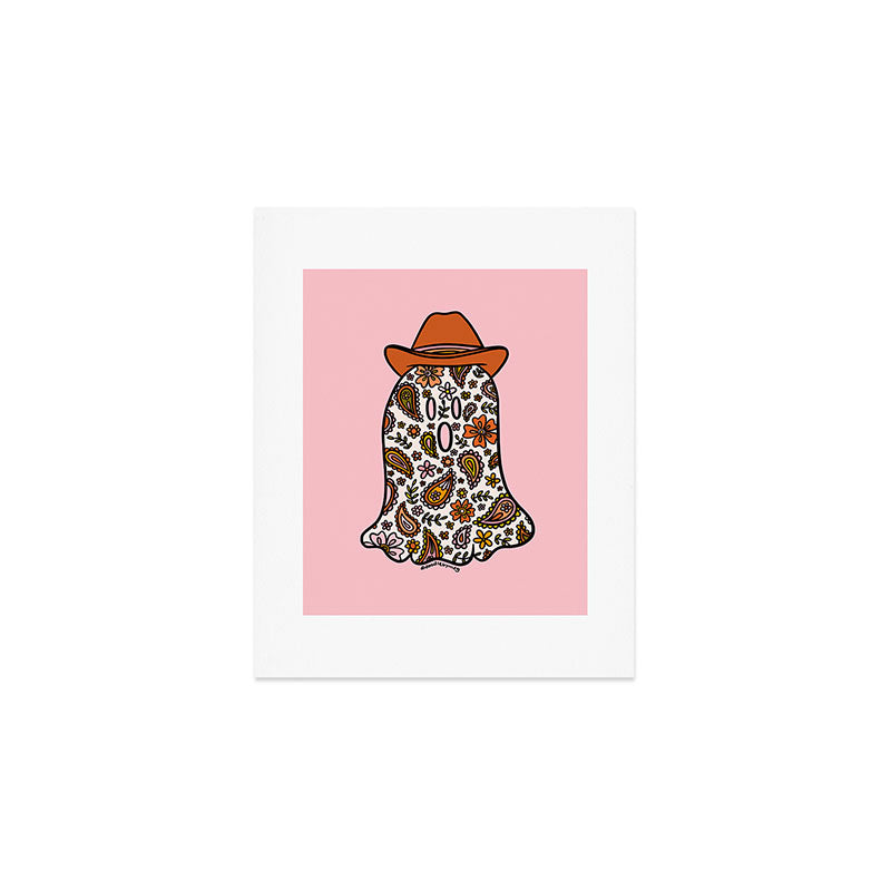 Cowboy Ghost Art Print Gallery Image 1