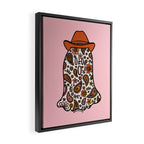 Cowboy Ghost Framed Canvas Print Gallery Image 2