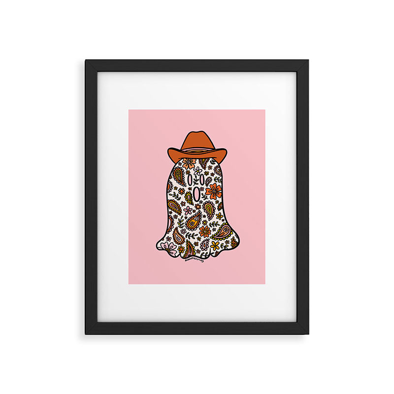 Cowboy Ghost Framed Art Print Gallery Image 6