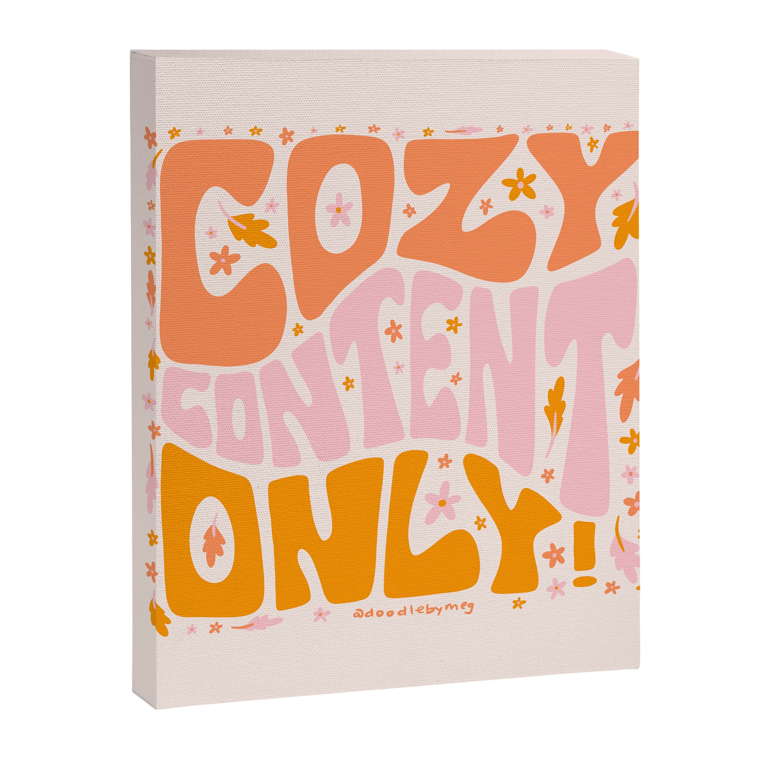 Cozy Content Only Canvas Print Gallery Image 8