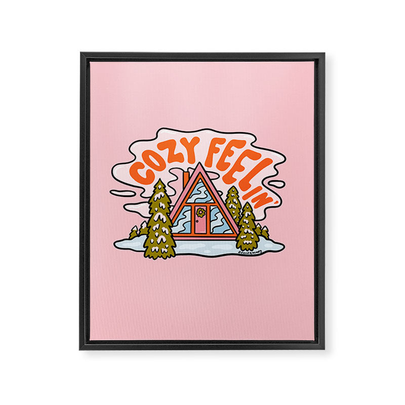 Cozy Feelin' Framed Canvas Print Gallery Image 8