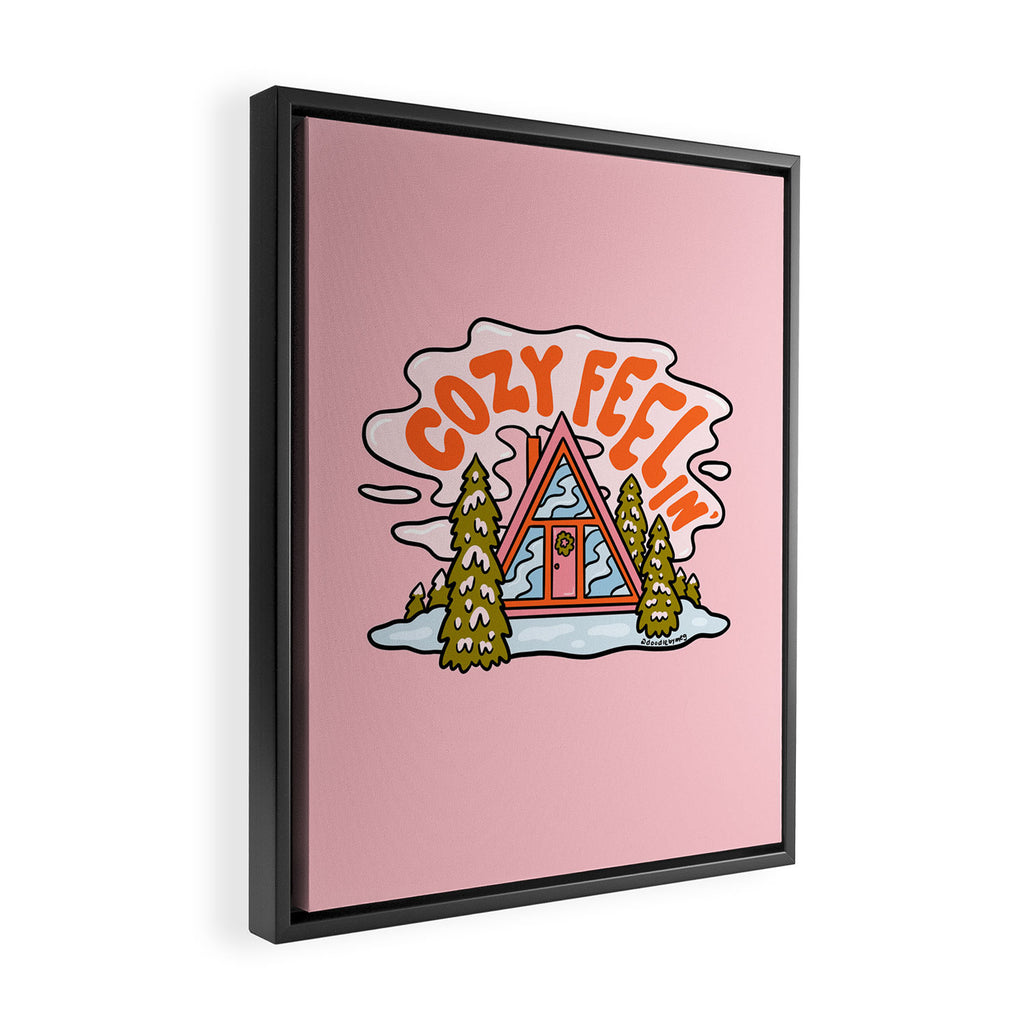 Cozy Feelin' Framed Canvas Print Gallery Image 2