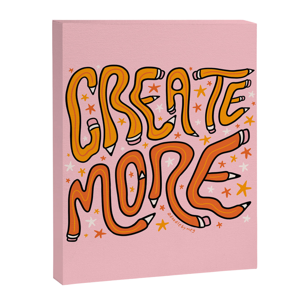 Create More Canvas Print Gallery Image 8