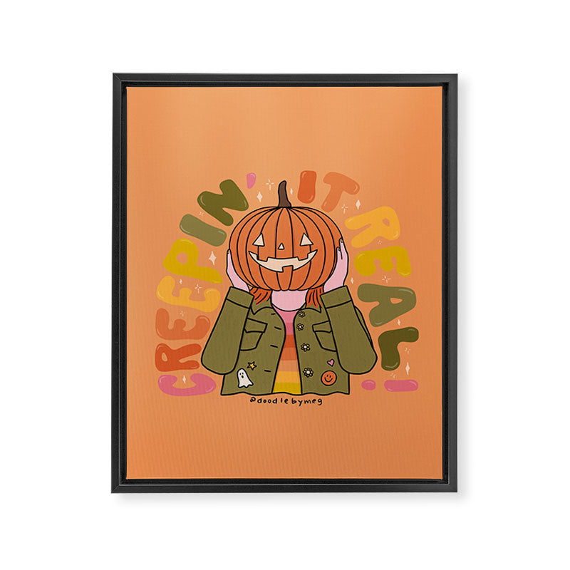 Creepin' It Real Framed Canvas Print Gallery Image 8