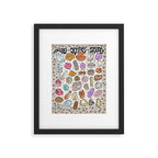 Crystals of the States Framed Art Print Gallery Image 4