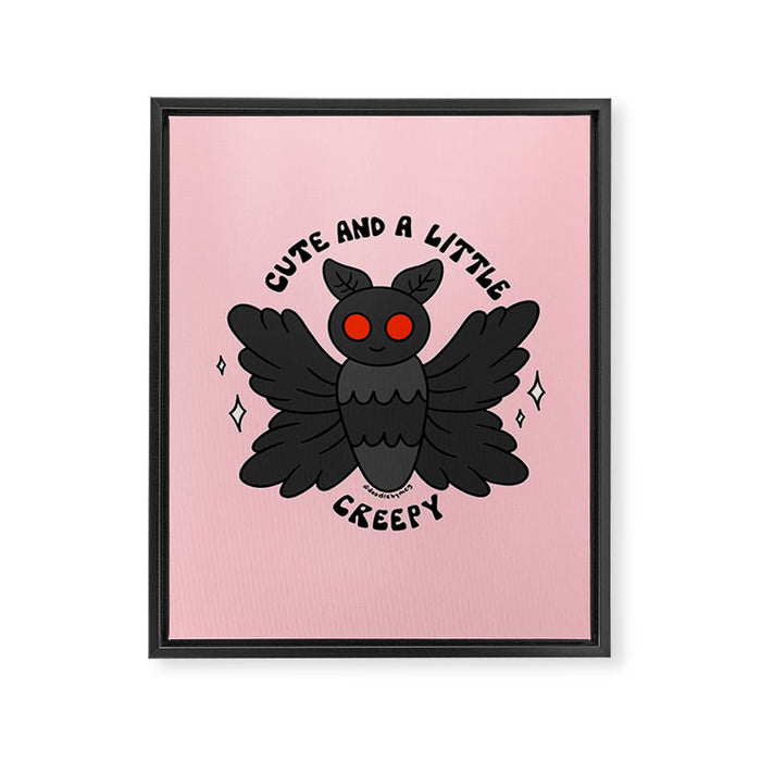 Cute and a Little Creepy Framed Canvas Print Gallery Image 1