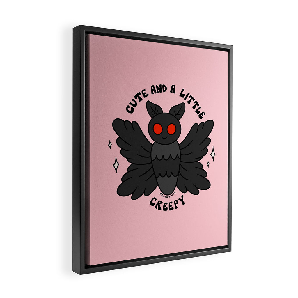 Cute and a Little Creepy Framed Canvas Print Gallery Image 2