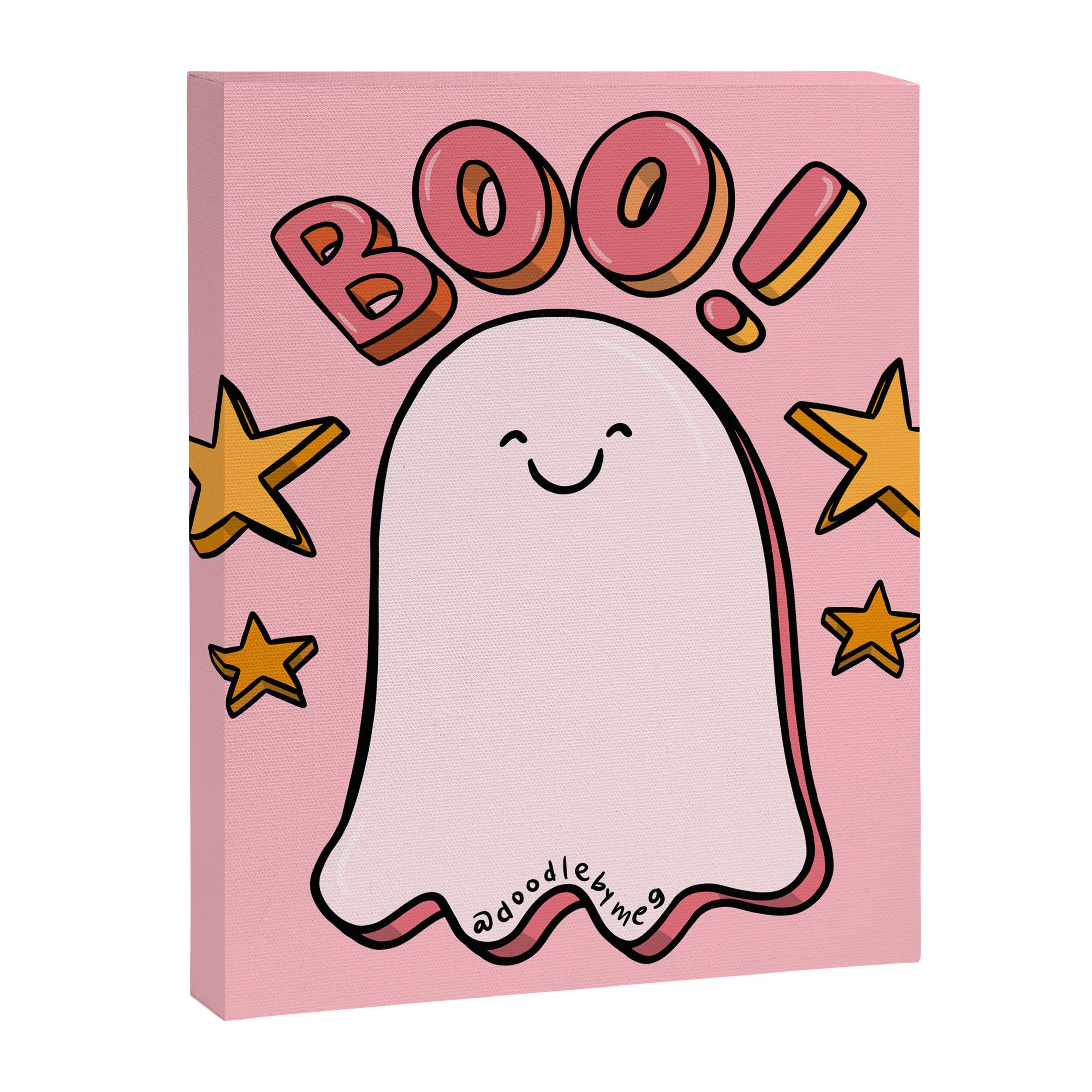 Cute Boo Canvas Print Gallery Image 8