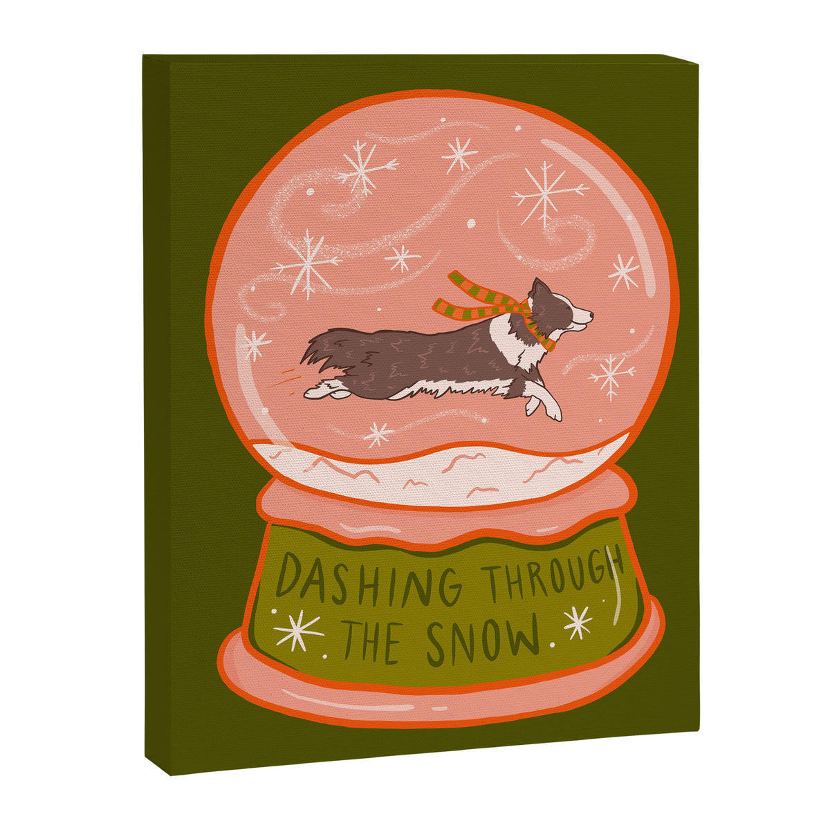 Dashing Through the Snow Canvas Print Gallery Image 8