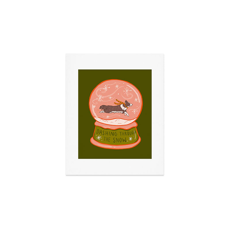 Dashing Through the Snow Art Print Gallery Image 1