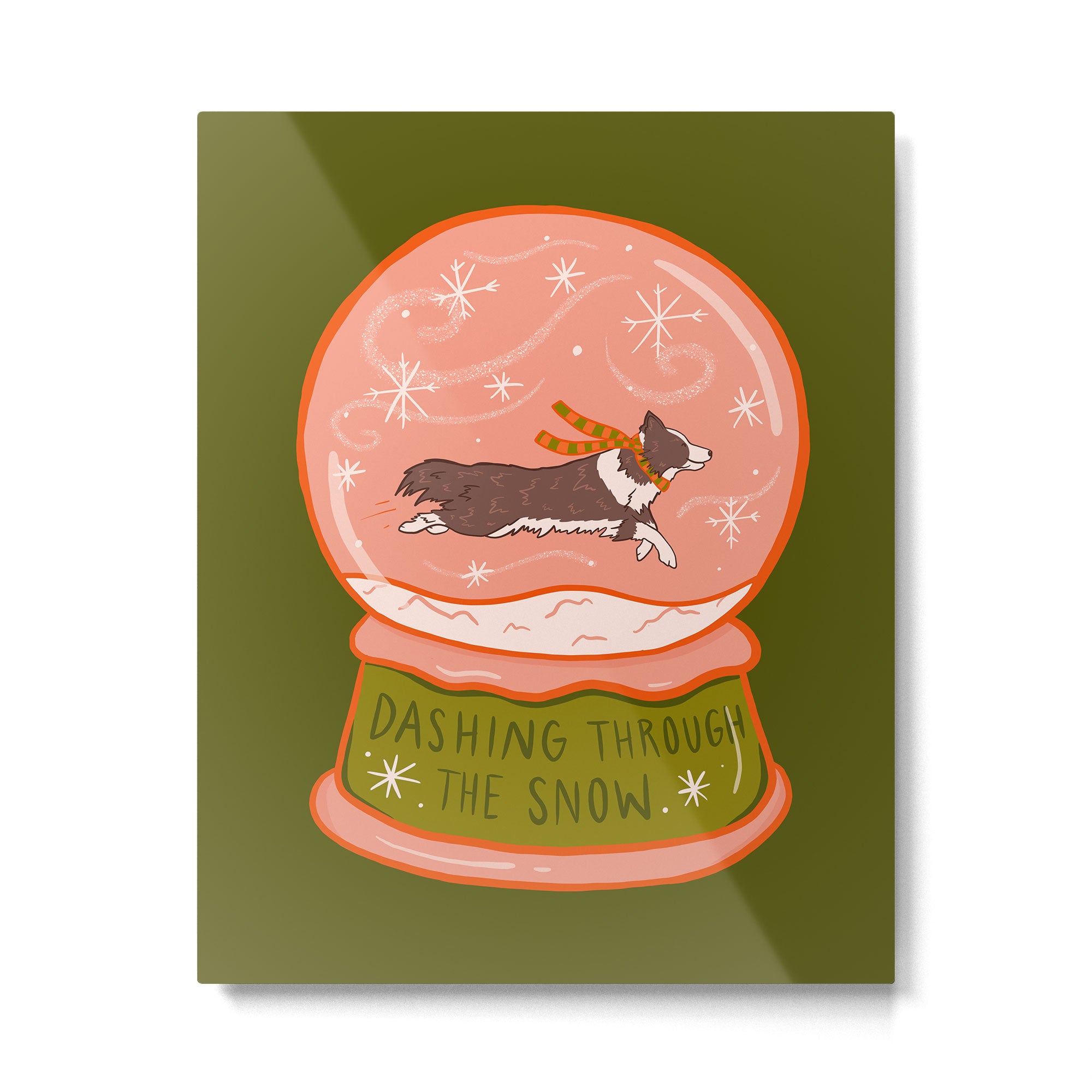 Dashing Through the Snow Metal Print Gallery Image 6