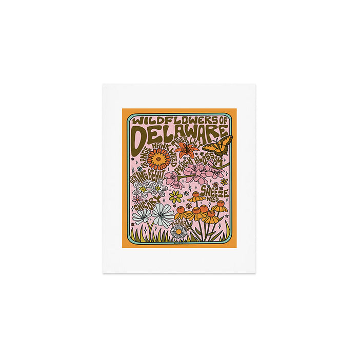 Delaware Wildflowers Art Print Gallery Image 1