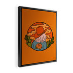 Desert Cowgirl Framed Canvas Print Gallery Image 2