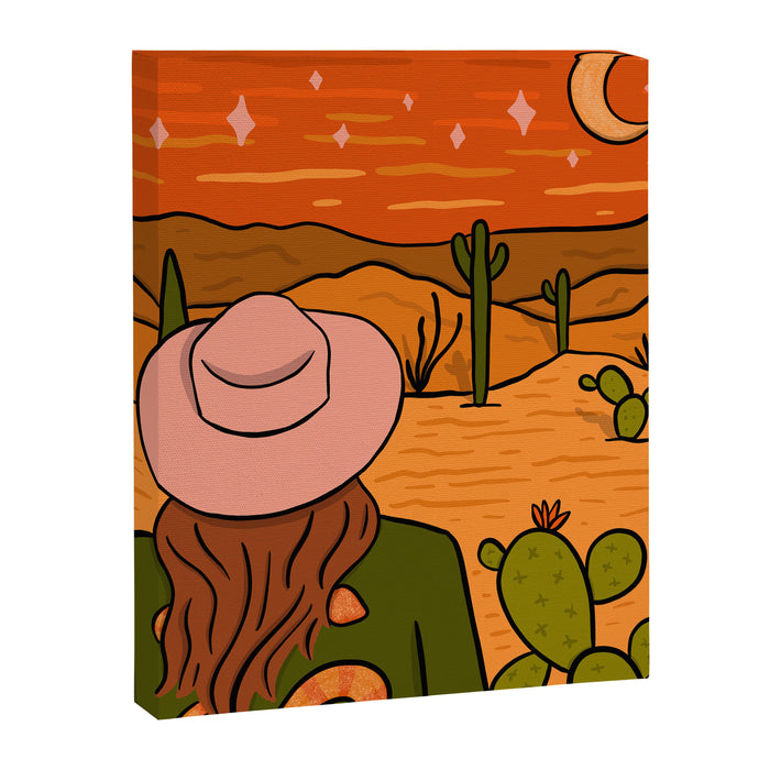 Desert Girl Canvas Print Gallery Image 1