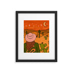 Desert Girl Framed Art Print Gallery Image 4