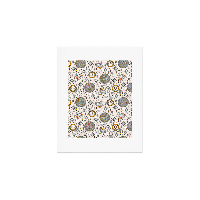 Diamonds and Disco Balls Print Art Print Gallery Image 1