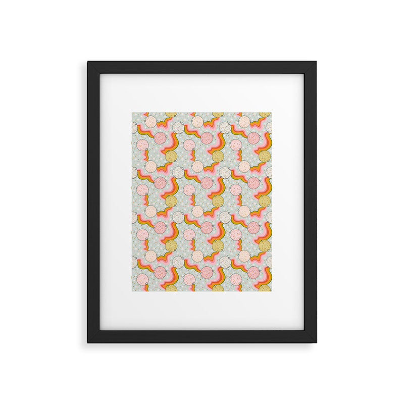 Disco Ball Print Framed Art Print Gallery Image 6