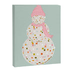 Disco Ball Snowman Canvas Print Gallery Image 8