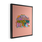 Do What Makes You Happy Framed Canvas Print Gallery Image 2