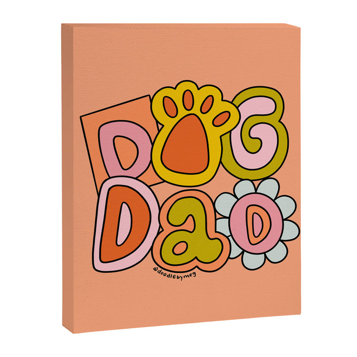 Dog Dad Canvas Print Gallery Image 1